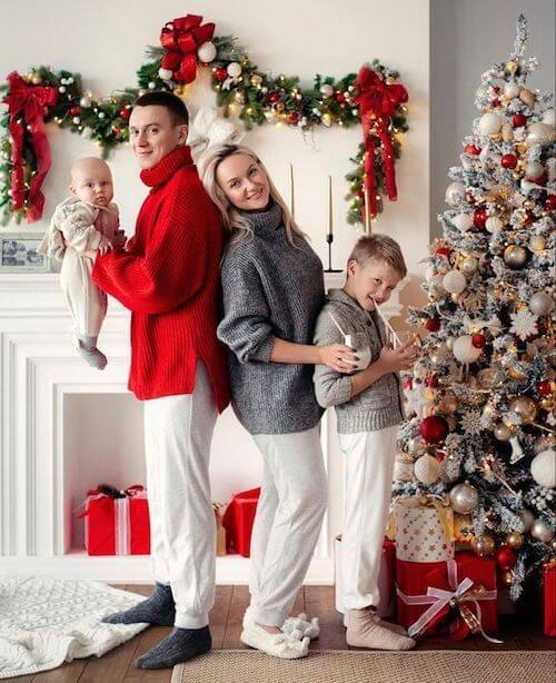 christmas photoshoot ideas for families