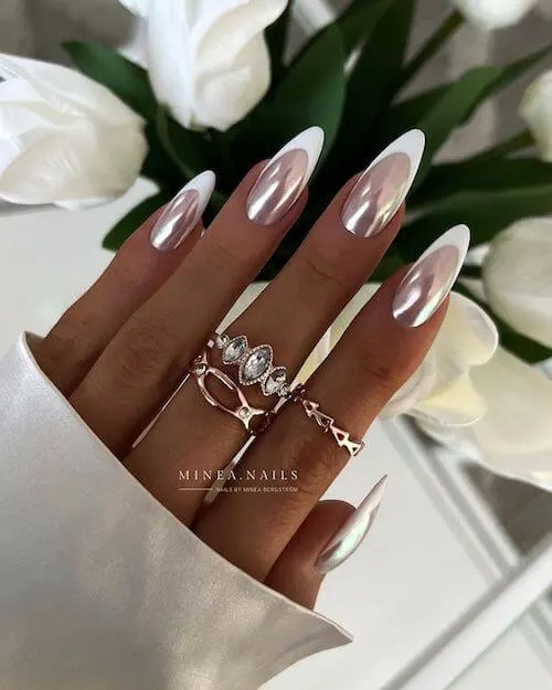 chrome nail designs