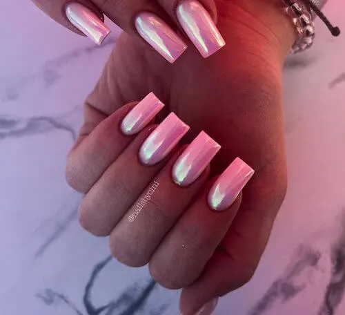 chrome nail designs