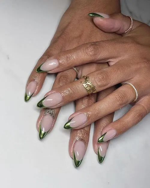 chrome nail designs