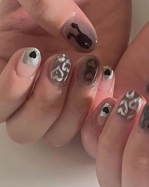 chrome nail designs