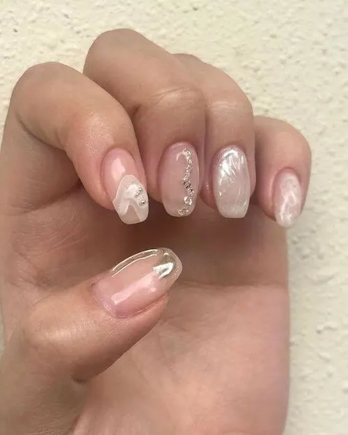 chrome nail designs