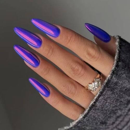 chrome nail designs