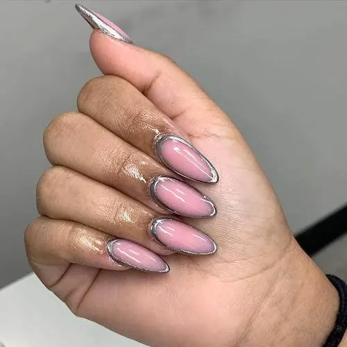 chrome nail designs