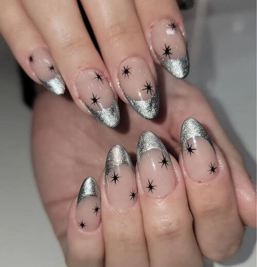 chrome nail designs