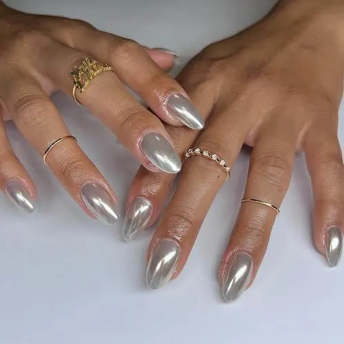 chrome nail designs