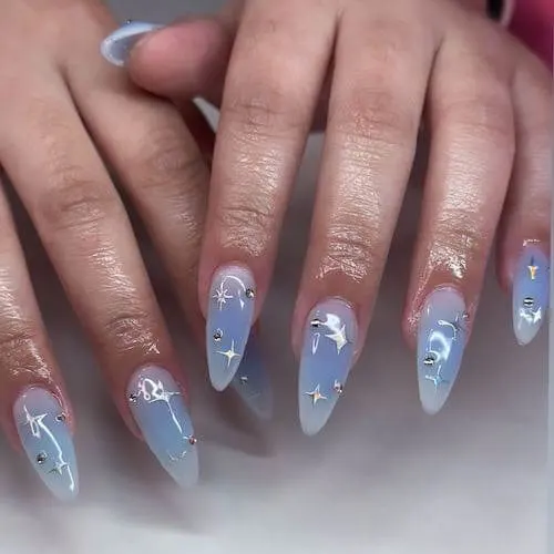 chrome nail designs