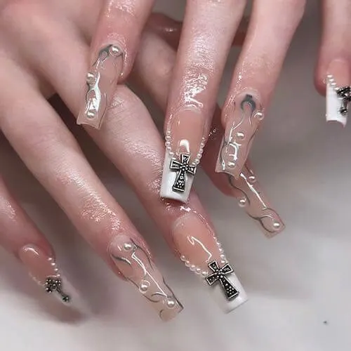 chrome nail designs