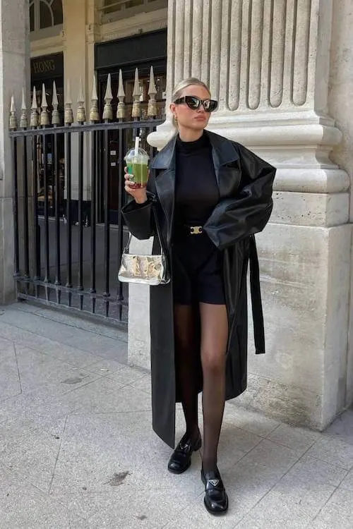 chunky loafers outfit