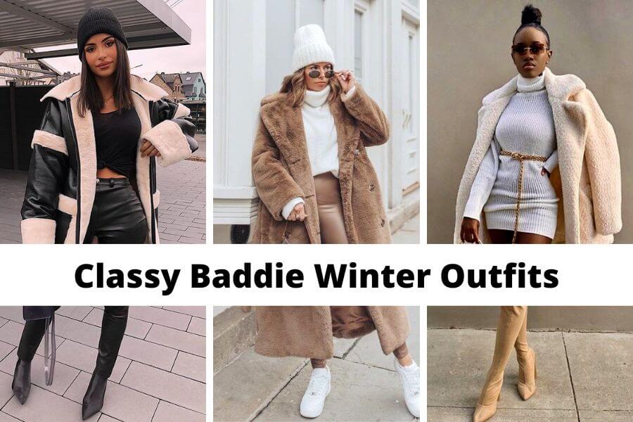 classy baddie winter outfits