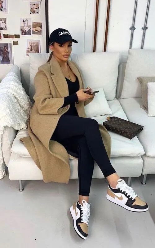 Baddie air outlet force 1 outfits