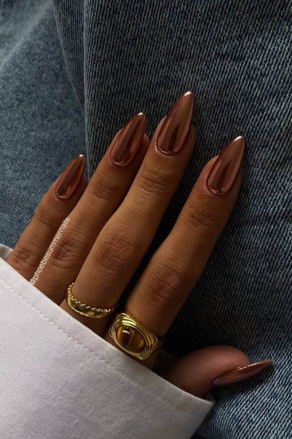 classy fall nails