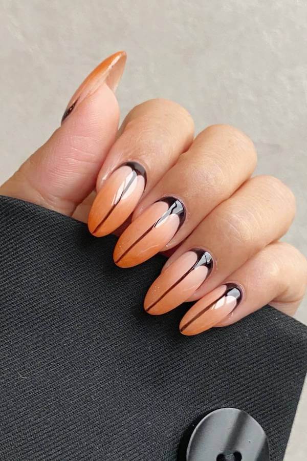 classy fall nails