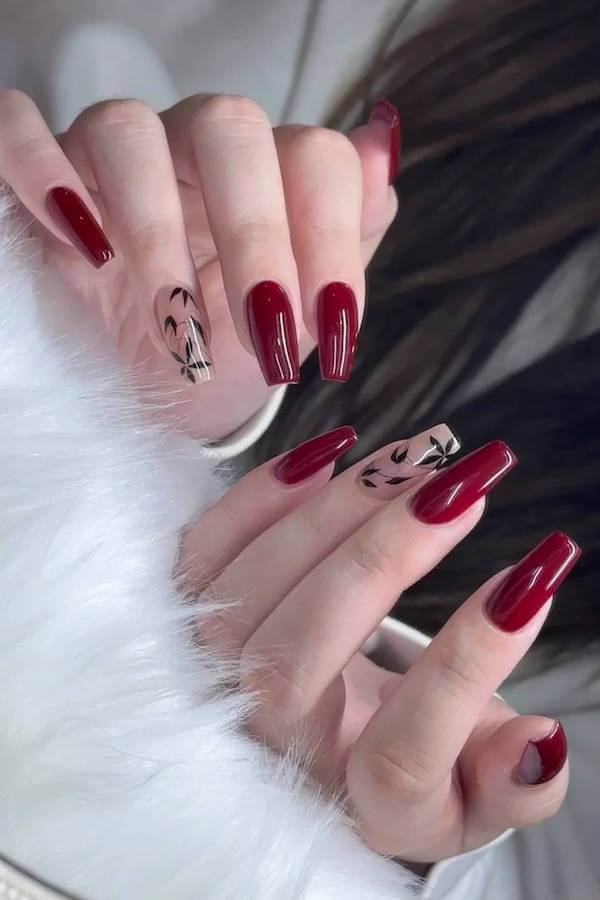 classy fall nails