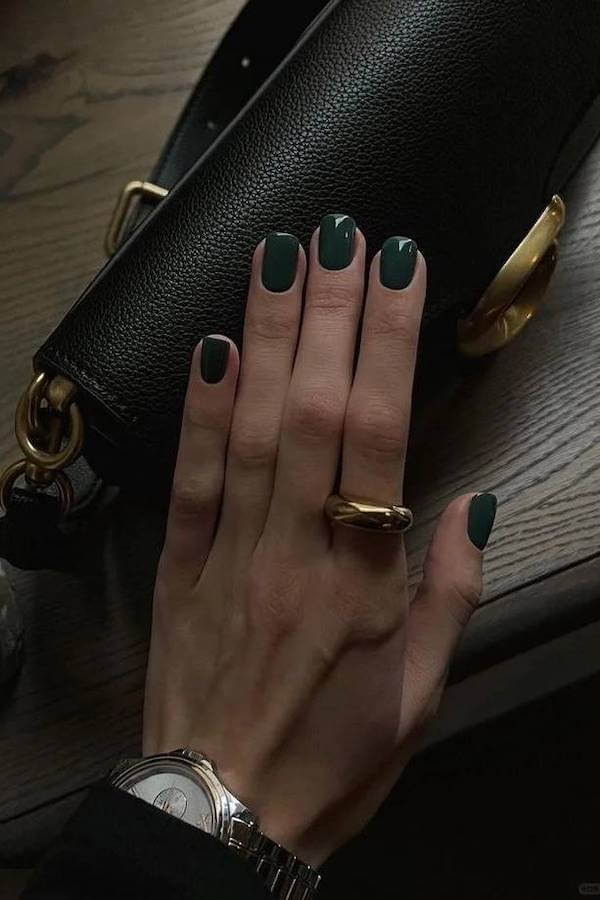 classy fall nails