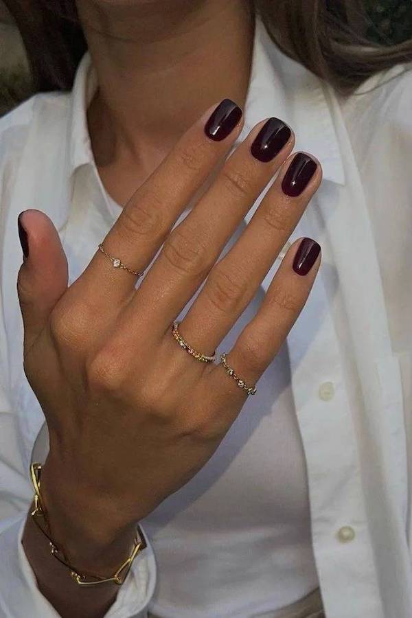 classy fall nails