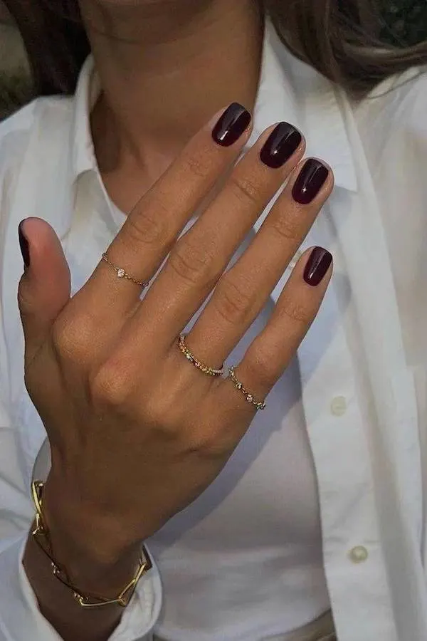 classy fall nails