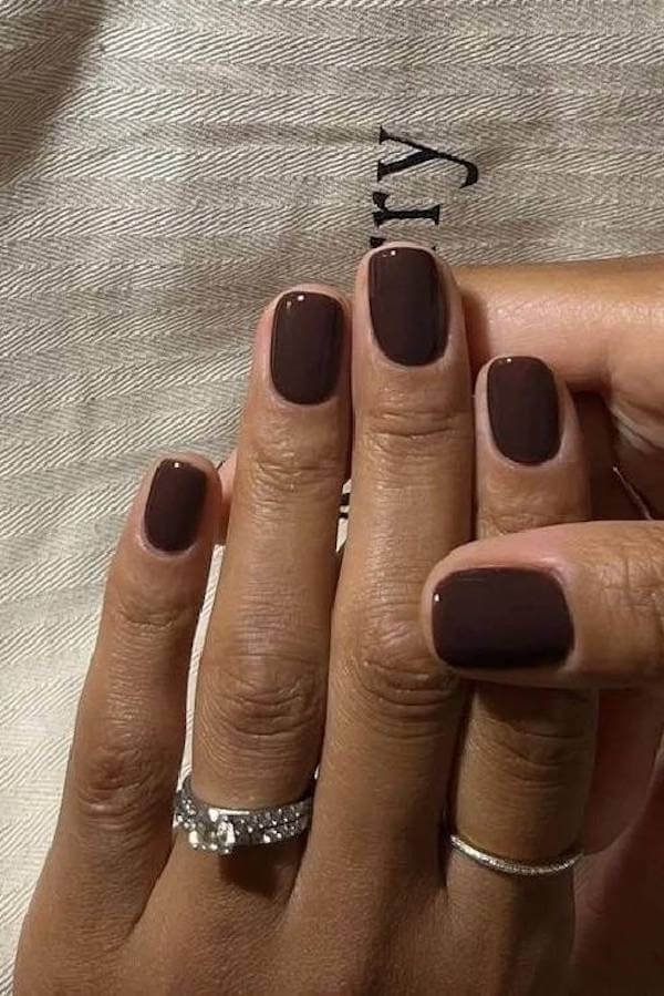 classy fall nails