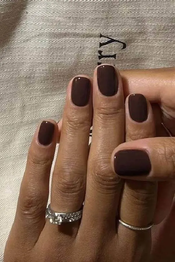 classy fall nails