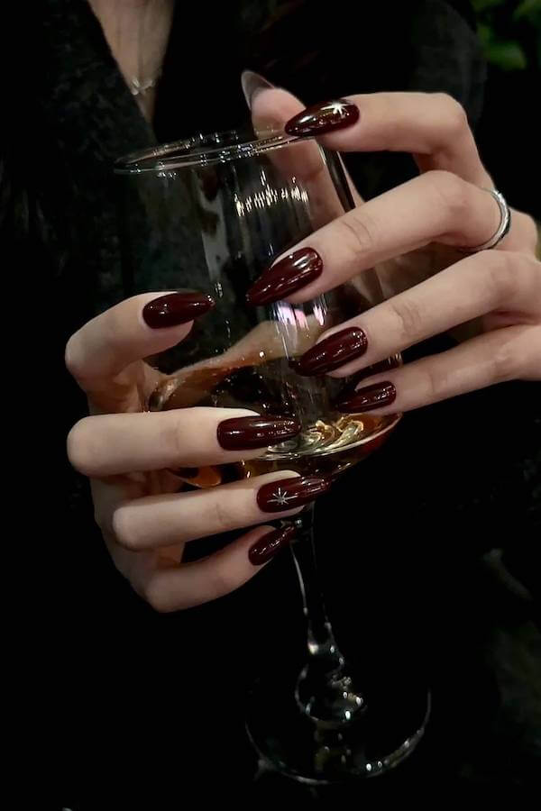 classy fall nails