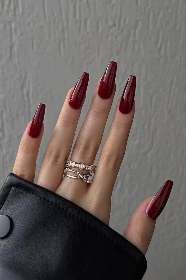 classy fall nails