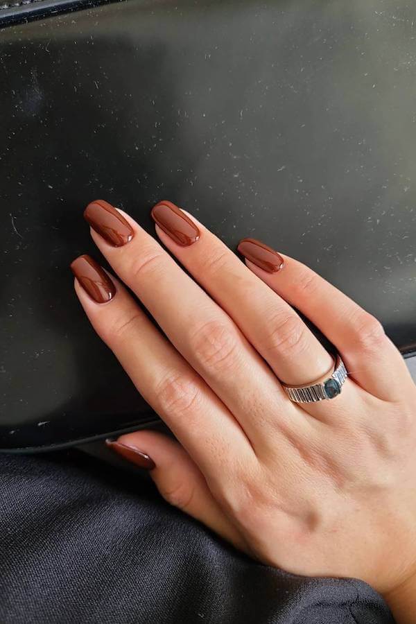 classy fall nails
