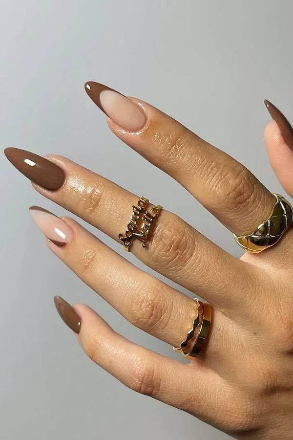 classy fall nails