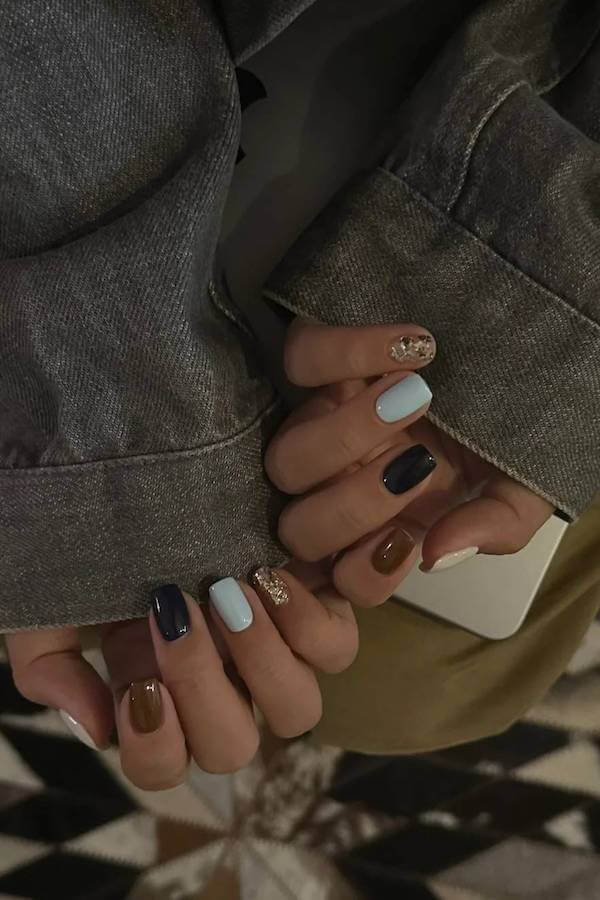 classy fall nails