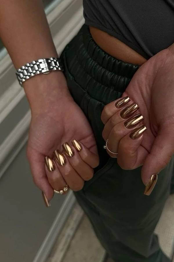 classy fall nails