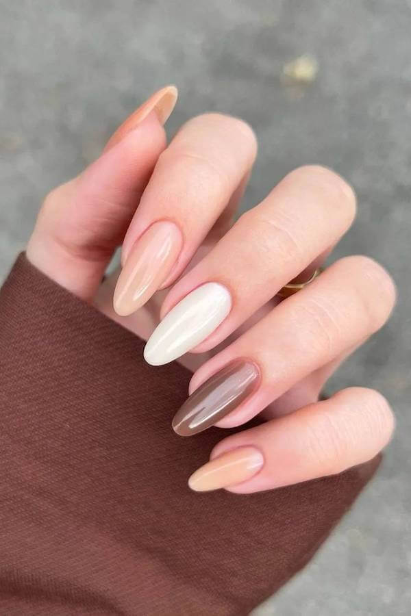 classy fall nails