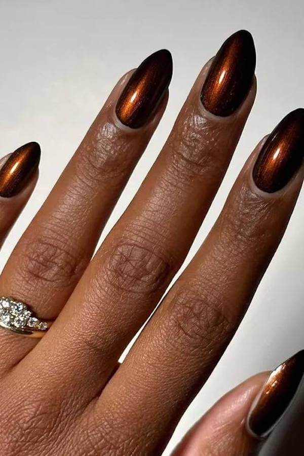 classy fall nails