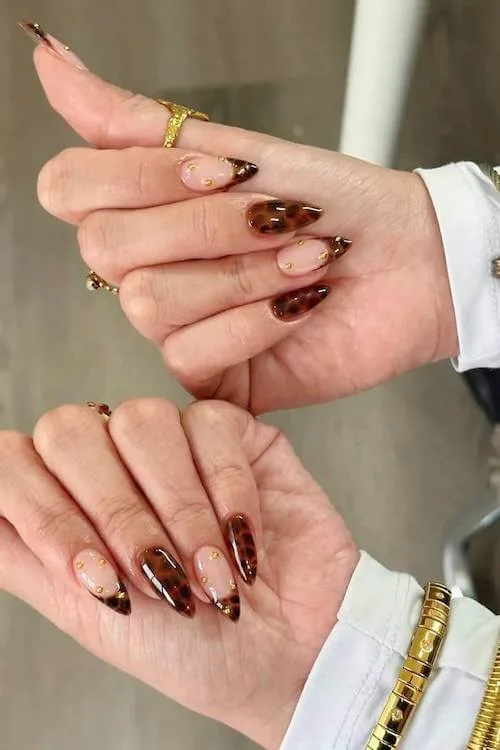 classy fall nail designs
