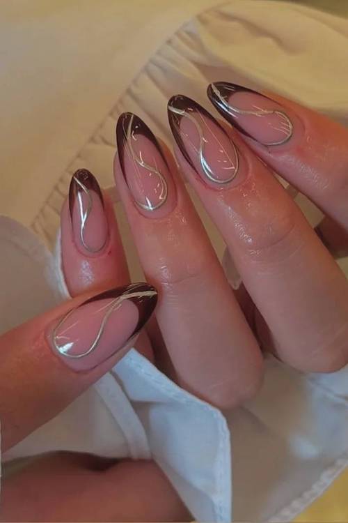 classy fall nail designs