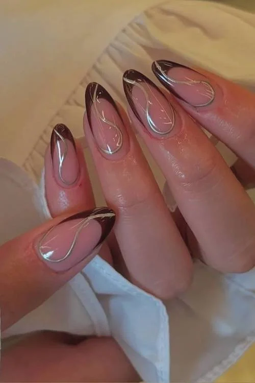 classy fall nail designs