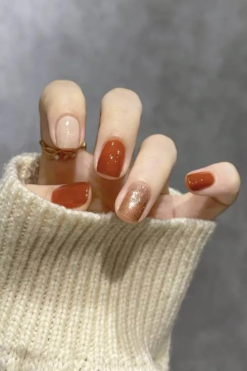 classy fall nail designs