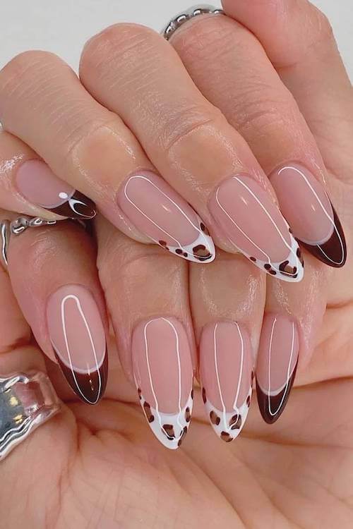 classy fall nail designs