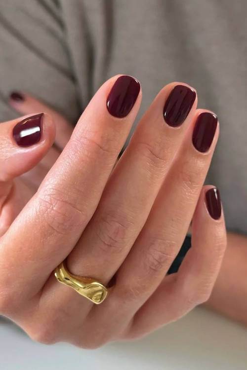 classy fall nail designs