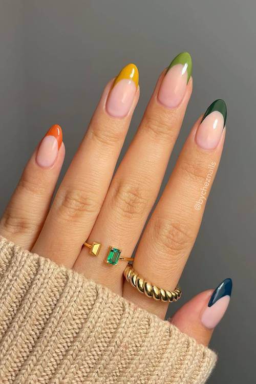 classy fall nail designs