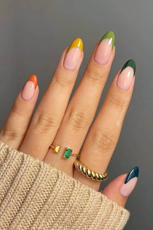 classy fall nail designs