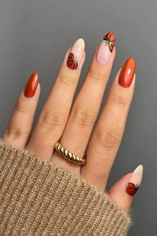 classy fall nail designs