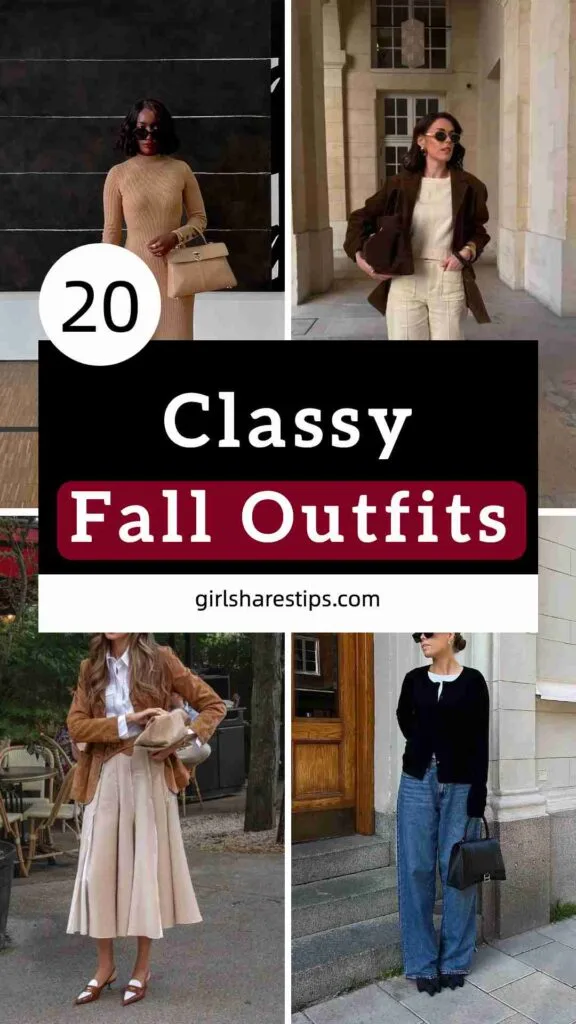 classy fall outfits women