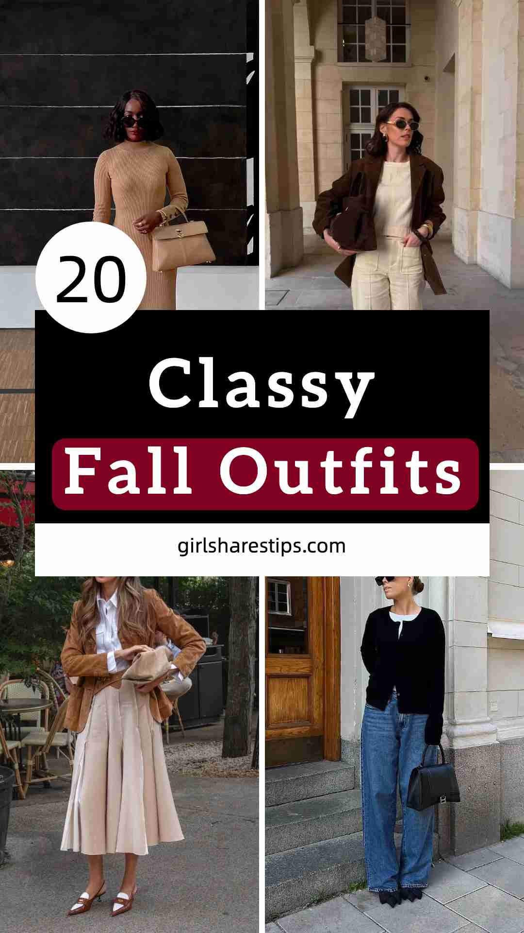 20 Classy Fall Outfits for an Old Money and Sophisticated Vibe - Girl ...
