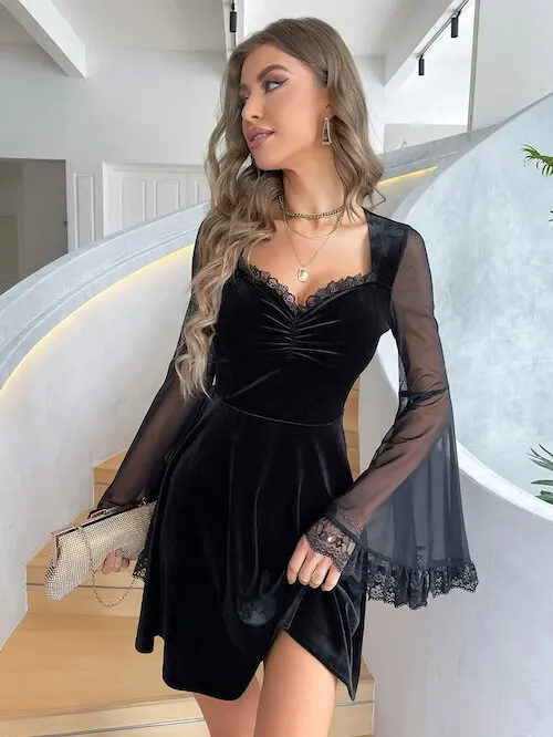 elegant goth outfits for women