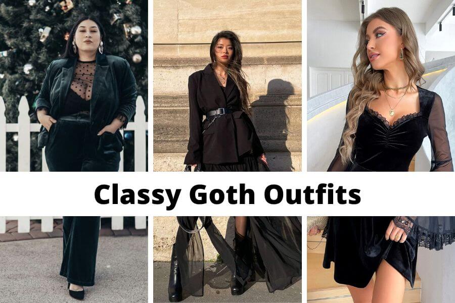 classy goth outfits gothic clothing