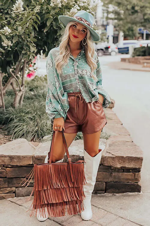 classy modern cowgirl outfits