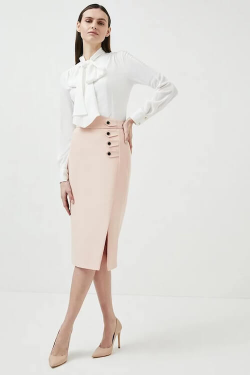 classy pencil skirt outfits