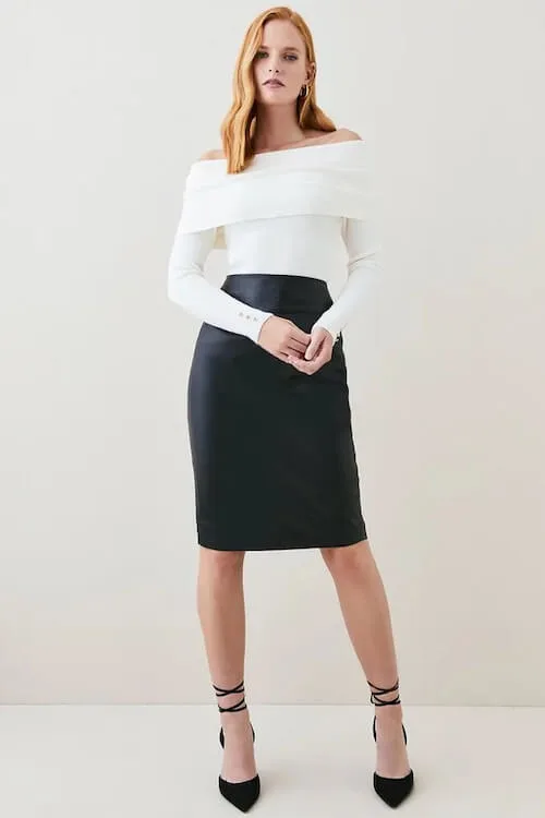 classy pencil skirt outfits