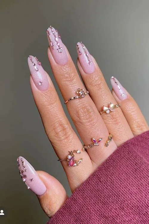 classy spring nails