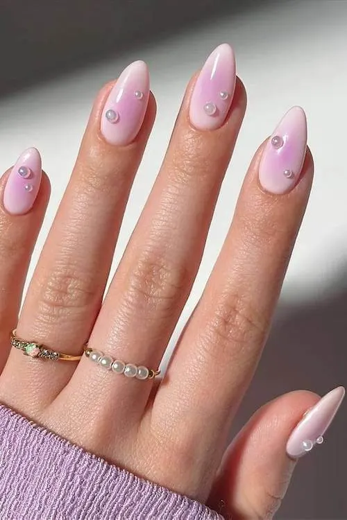 classy spring nails
