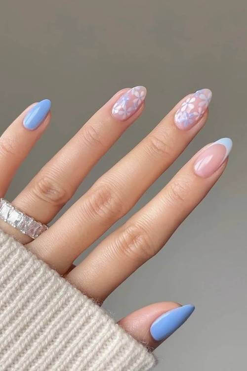 classy spring nails